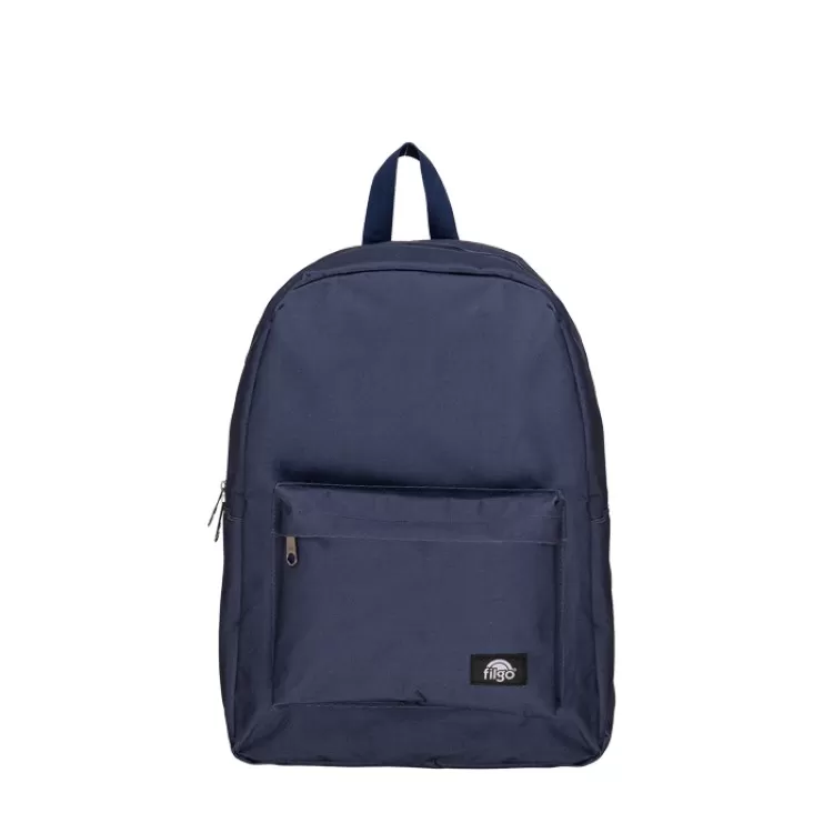 Mochila Escolar Filgo 2026 Focus 17" Azul Art.MO26-FCUS-003